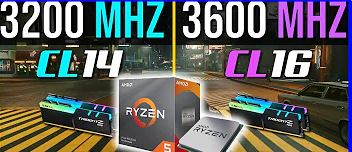 Comparison of 3200MHz and 3600MHz RAM